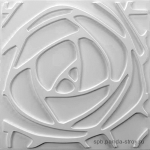 3D Эко панель Peony 500x500мм